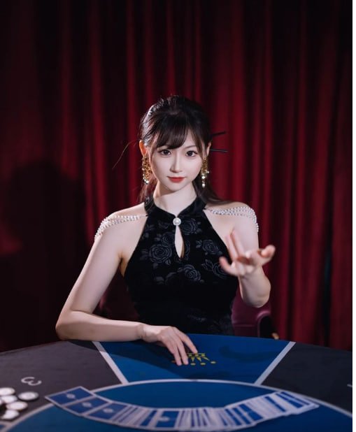 Live-dealer studio with multi-angle cameras for games